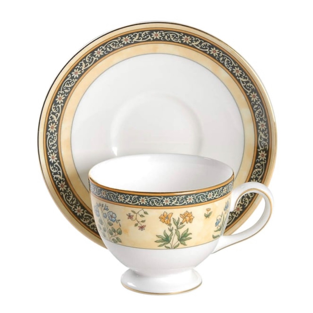 Wedgewood India pattern cup and saucer SET Bone china